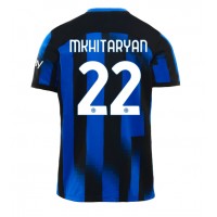 Camiseta Inter Milan Henrikh Mkhitaryan #22 Primera Equipación Replica 2023-24 mangas cortas